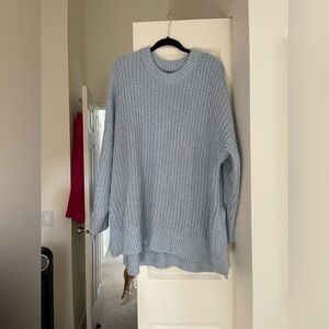 Light blue aerie sweater